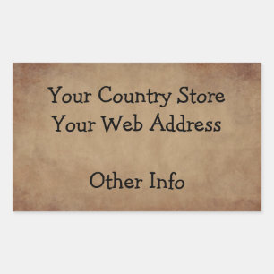 Altes Papier, kundenspezifischer Aufkleber