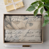 Altes Papier mit monochromen Farbschmetterlingen R (Geschenk)