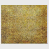 Altes Papierdesign. Ultrawide Grunge Seamless Colo Geschenkpapier (Flach)