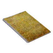 Altes Papierdesign. Ultrawide Grunge Seamless Colo Notizblock (Rechte Seite)