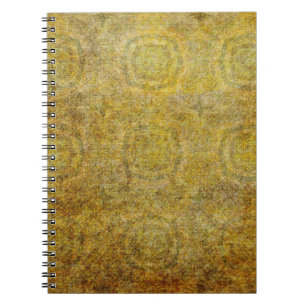 Altes Papierdesign. Ultrawide Grunge Seamless Colo Notizblock