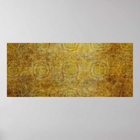 Altes Papierdesign. Ultrawide Grunge Seamless Colo Poster (Vorne)