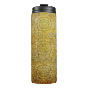 Altes Papierdesign. Ultrawide Grunge Seamless Colo Thermosbecher