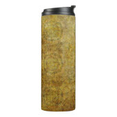 Altes Papierdesign. Ultrawide Grunge Seamless Colo Thermosbecher (Nach links gedreht)