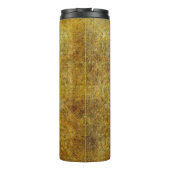 Altes Papierdesign. Ultrawide Grunge Seamless Colo Thermosbecher (Rückseite)