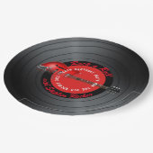 Altes Pappteller (Schrägansicht)