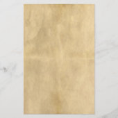 altes Pergament Briefpapier (Vorderseite)