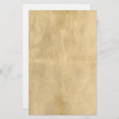 altes Pergament Briefpapier (Vorne/Hinten)