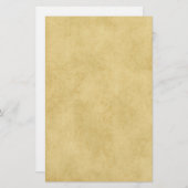 Altes Pergament Briefpapier (Vorne/Hinten)