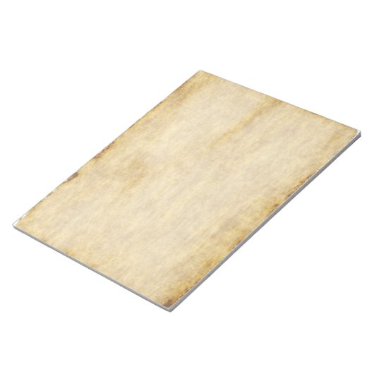 Altes Pergament Paper Style Notebook Notizblock (angewinkelt)