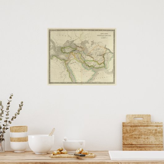 Altes Persisches Reich Poster (Küche)