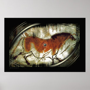 Altes Pferd durch Gregory Gallo Poster