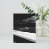 Altes Piano Postkarte (Stehend Vorderseite)