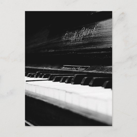 Altes Piano Postkarte (Vorderseite)