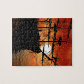 Altes Piratenschiff Puzzle (Horizontal)