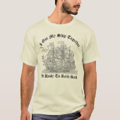 Altes Piratenschiff T-Shirt (Vorderseite)