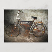 Altes Pit Bicycle Postkarte (Vorderseite)