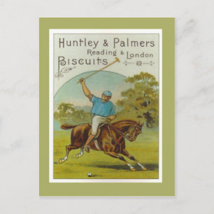 Altes Plakat, Huntley and Palmers Biscuits, Postkarte
