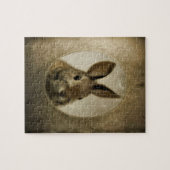 Altes Portrait eines Hasses Puzzle (Horizontal)