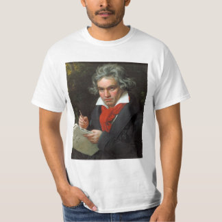 Altes Porträt des Komponisten Ludwig von Beethoven T-Shirt