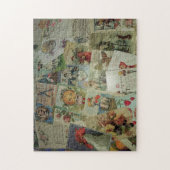 Altes Postkartenpuzzle Puzzle (Vertikal)