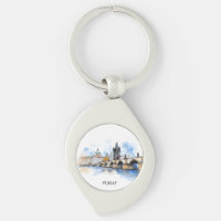 Altes Prag, Karlsbrücke Wasserfarbe