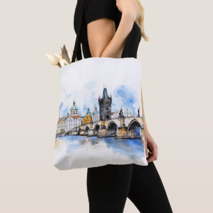 Altes Prag, zeitlose Eleganz auf dem Weg Tasche