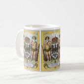 Altes preußisches Wappen Kaffeetasse (Vorderseite Links)
