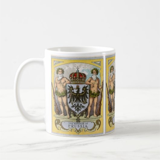 Altes preußisches Wappen Kaffeetasse (Links)