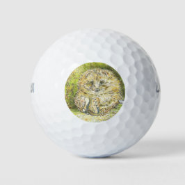 Altes Prickly Button (Igel) (von Beatrix Potter) Golfball