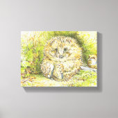 Altes Prickly Button (Igel) (von Beatrix Potter) Leinwanddruck (Vorderseite)