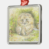 Altes Prickly Button (Igel) (von Beatrix Potter) Ornament Aus Metall (Links)
