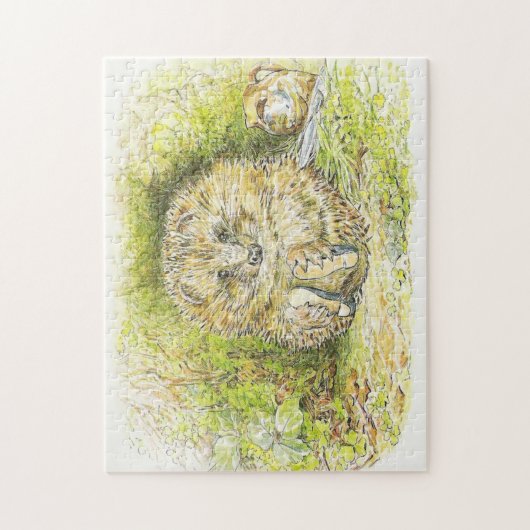 Altes Prickly Button (Igel) (von Beatrix Potter) Puzzle (Vertikal)