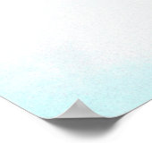 Altes Propeller-Flugzeug im Sky Art Poster (Ecke)