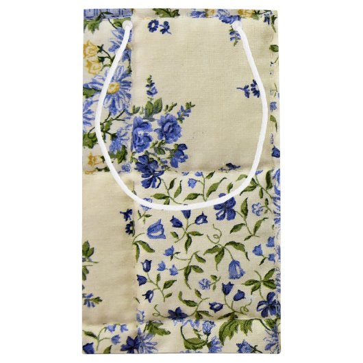 Altes Quilt Kleine Geschenktüte (Rückseite)