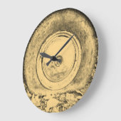 Altes Rad des klassischen Autos Nr. 2 Große Wanduhr (Winkel)