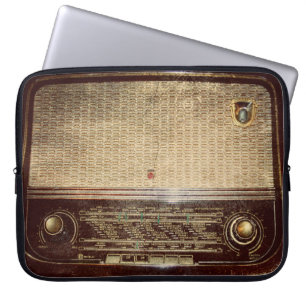 Altes Radio Laptopschutzhülle
