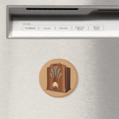 Altes Radio Magnet (In Situ (Geschirrspüler))