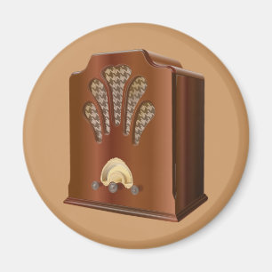 Altes Radio Magnet