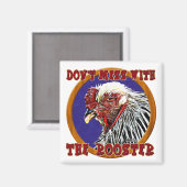 Altes Raster Magnet (Vorderseite/Rückseite)