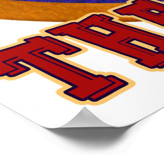 Altes Raster Poster (Ecke)