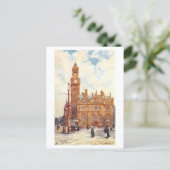 Altes Rathaus, Bradford Postkarte (Stehend Vorderseite)
