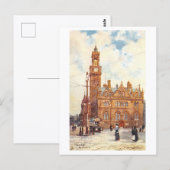 Altes Rathaus, Bradford Postkarte (Vorne/Hinten)