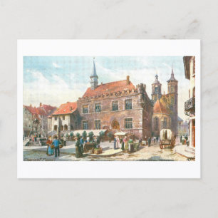 Altes Rathaus, Göttingen, Deutschland Postkarte