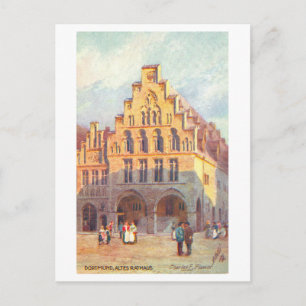 Altes Rathaus in Dortmund, Deutschland Postkarte