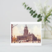 Altes Rathaus, Leeds Postkarte (Stehend Vorderseite)