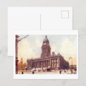 Altes Rathaus, Leeds Postkarte (Vorne/Hinten)