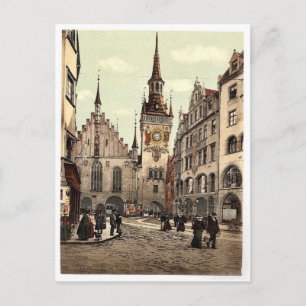 Altes Rathaus, München, Bayern, Deutschland pracht Postkarte