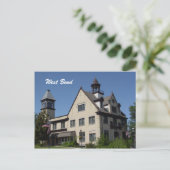 Altes Rathaus Postkarte (Stehend Vorderseite)