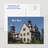 Altes Rathaus Postkarte (Vorne/Hinten)